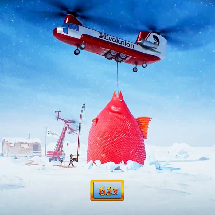 Best ice fishing gamble game in Germany