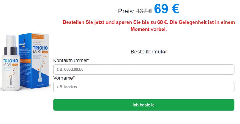 Trichomist forte cena - Trichomist Forte w promocji: Na co zwrócić uwagę?